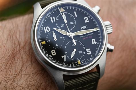 iwc iw387901|iwc spitfire chrono.